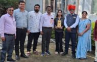ग्रामसेवक विजय ढगे आदर्श ग्रामसेवक पुरस्काराने सन्मानित !